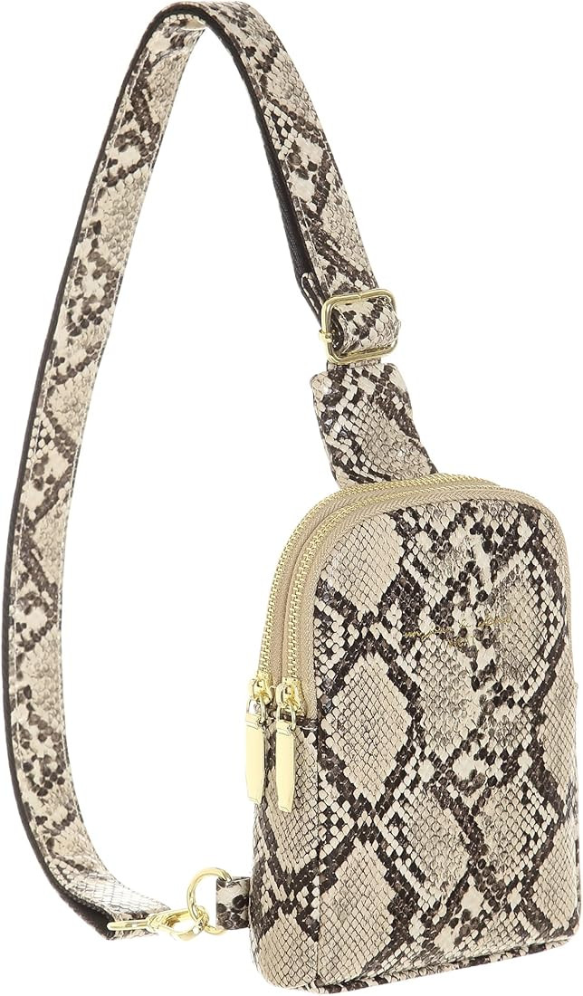 INICAT Small Sling Bag Fanny Packs Crossbody Bags Gifts for Women Men | Amazon (US)