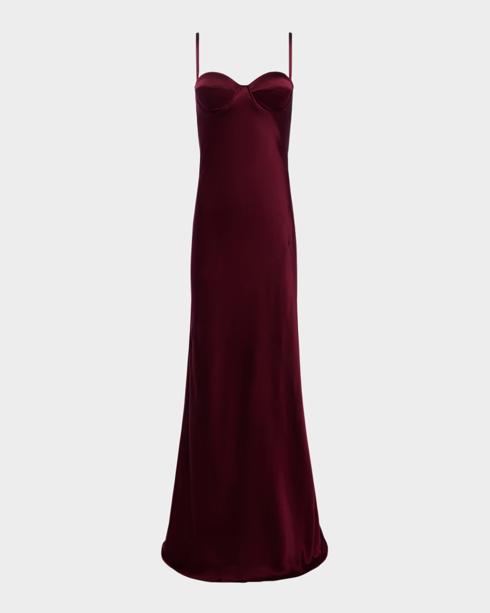 Sayla Bias-Cut Silk Gown | Neiman Marcus