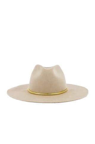 Hat Attack Glam Hat in Beige & Chain from Revolve.com | Revolve Clothing (Global)