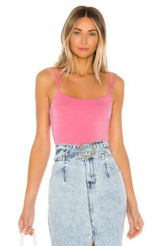 Lovers + Friends Keats Bodysuit in Pink from Revolve.com | Revolve Clothing (Global)