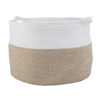 Home-Complete Extra-Large Rope Basket, Natural | Target