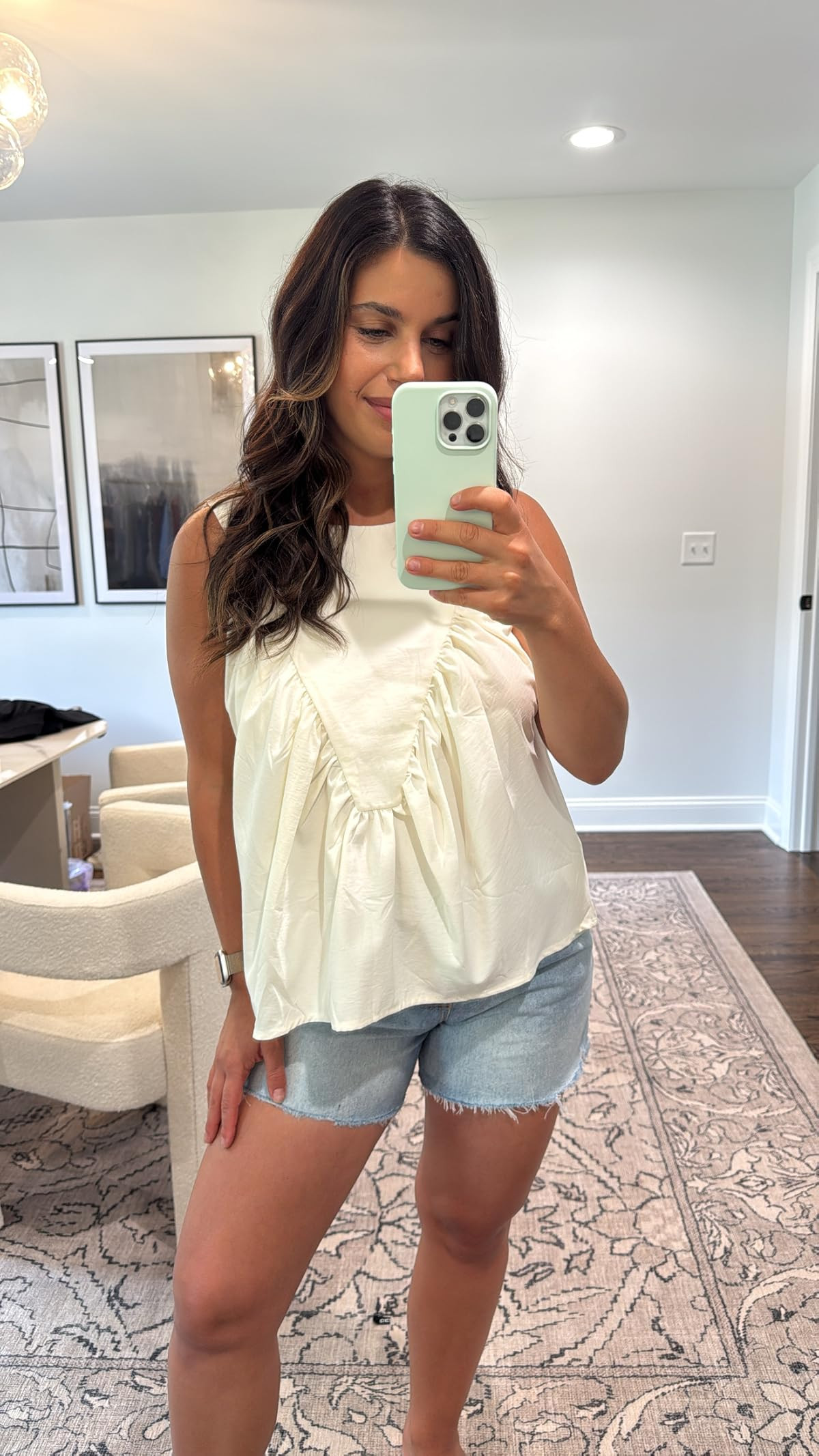 swing top + denim shorts #amazonfashion 

 

#LTKSeasonal #LTKHome #LTKStyleTip