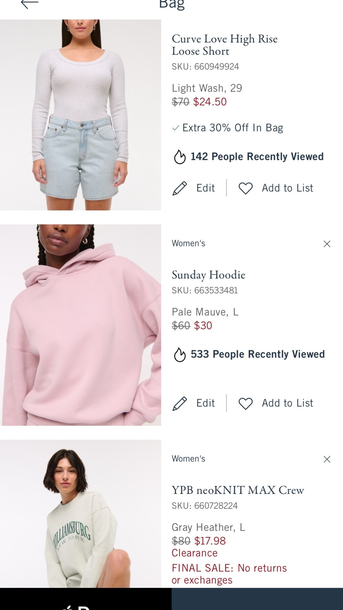 My favorite Abercrombie clearance deals under $30!!! Abercrombie style! Deals- affordable fashion finds  

#LTKFindsUnder50 #LTKSaleAlert