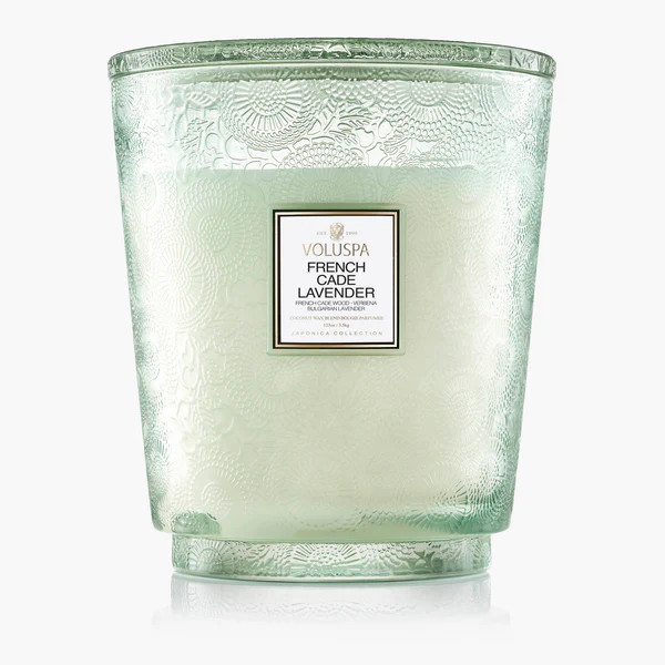 French Cade Lavender - 5 Wick Hearth Candle | Voluspa