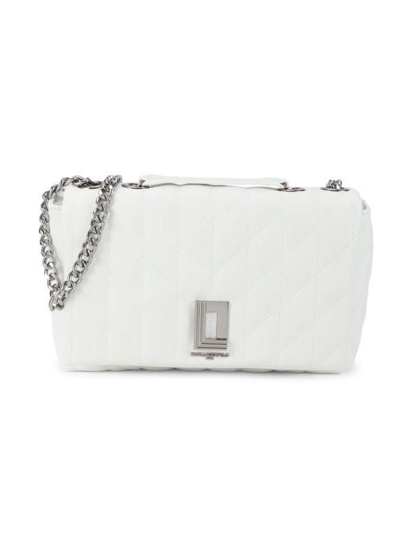 Lafayette Quilted Metallic Leather Crossbody Bag | Saks Fifth Avenue OFF 5TH