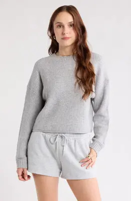 Abound Cozy Crew Pullover Sweater in Yellow Mellow at Nordstrom Rack, Size X-Large | Nordstrom Rack