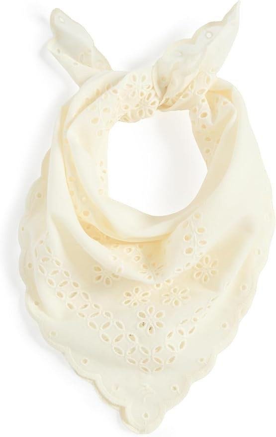 Madewell Women's Eyelet Bandana | Amazon (US)
