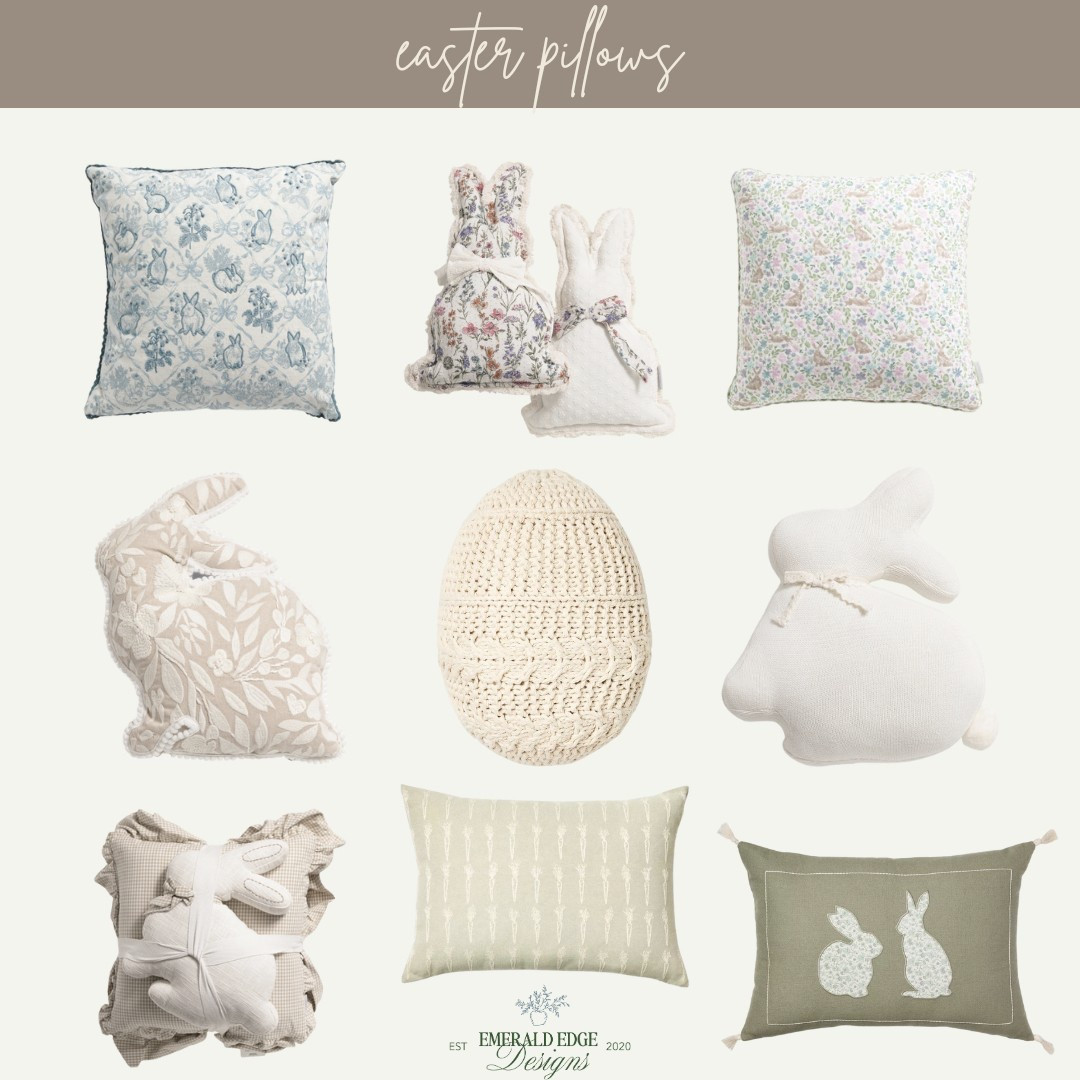 Who said your couch can’t have seasonal pillows? 🐰

#LTKSeasonal #LTKHome