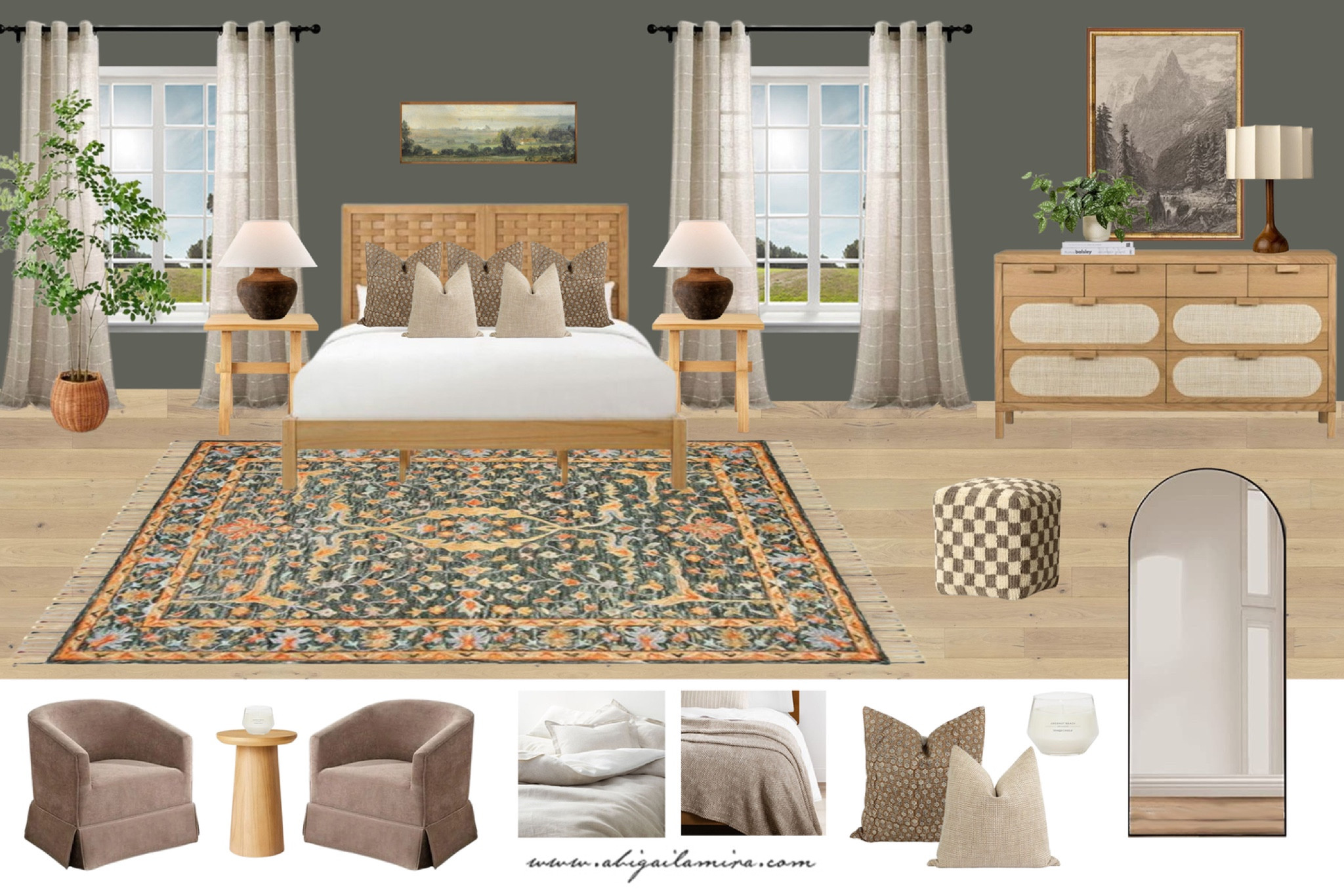 New blog post! Your bedroom is your sanctuary, and it should feel that way. Designing a warm and inviting atmosphere in your bedroom is essential to making it feel like a place where you can go to relax and recharge after a long day. One easy way to achieve this is by incorporating rich, vibrant colors and interesting textures into your bedroom. See the full post on www.abigailamira.com

#LTKhome #LTKstyletip #LTKfindsunder100