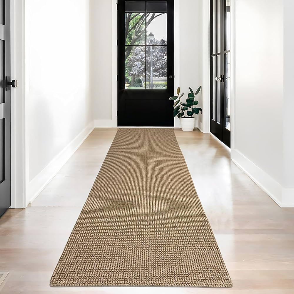 KOZYFLY Boho Runners for Hallways 2.6x12 ft Washable Long Hall Carpet Runner Non Slip Kitchen Rug... | Amazon (US)