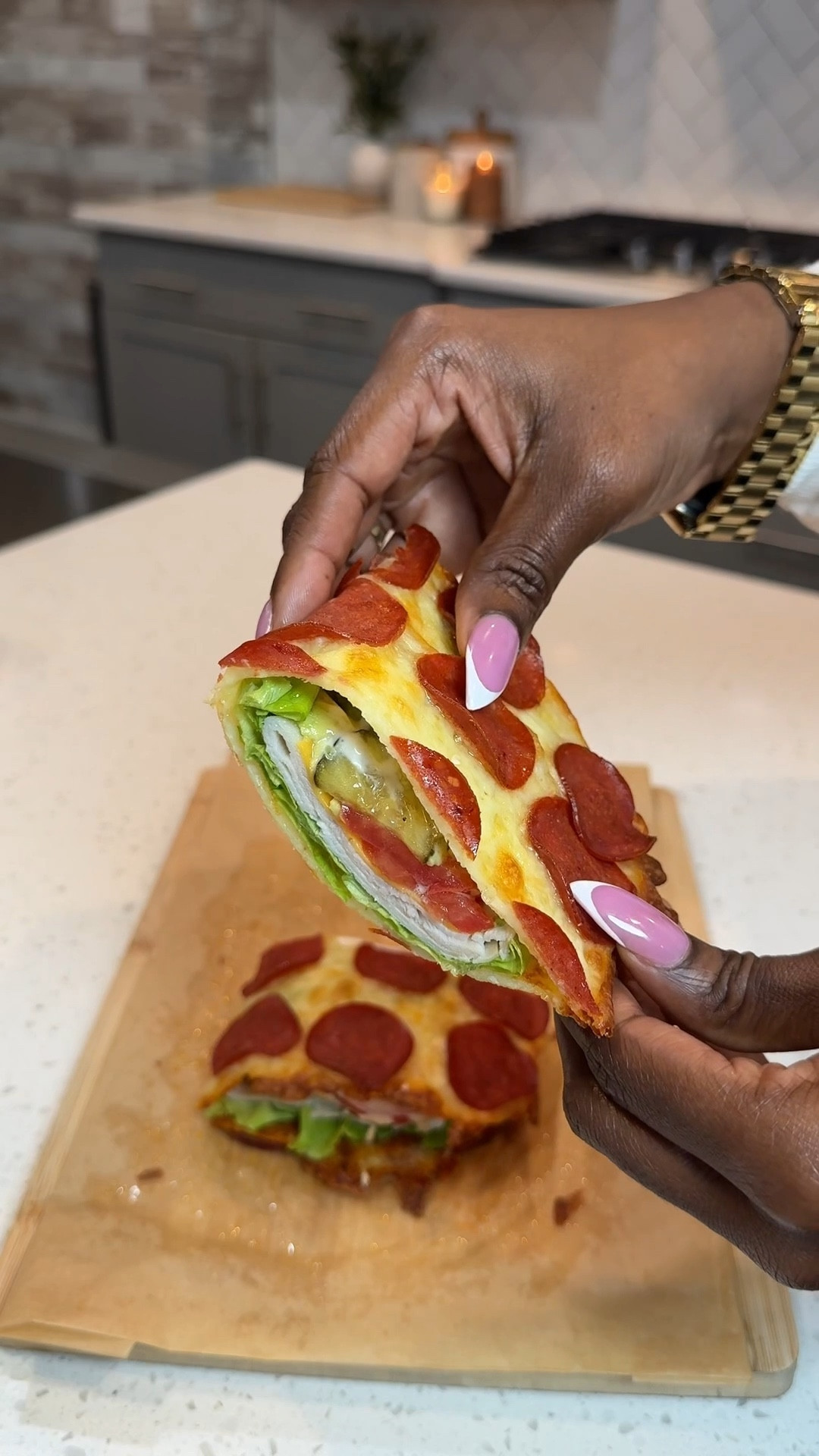 Pepperoni Crunch Wrap🍕✨

#LTKU #LTKmomlife #LTKfoodie