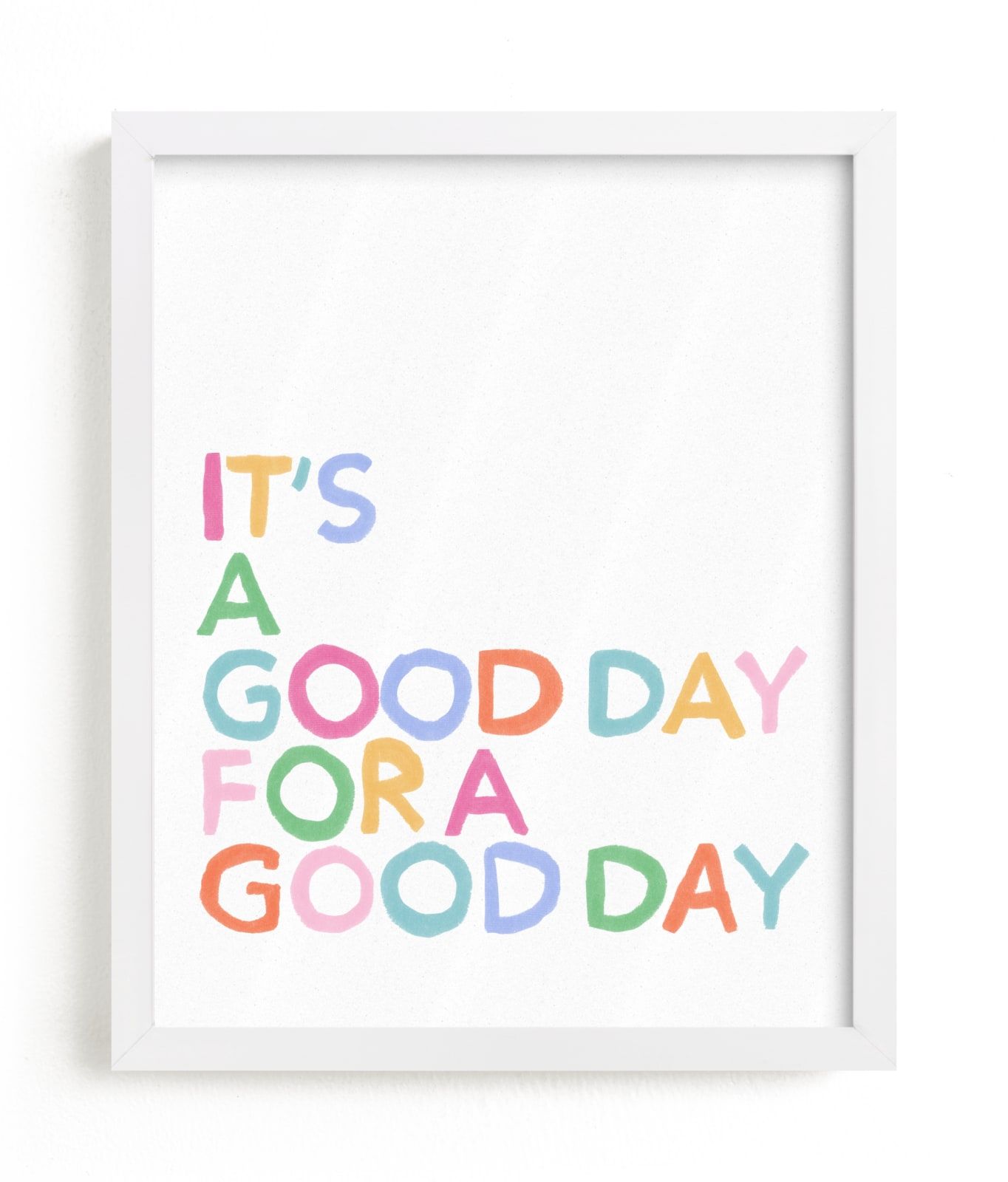 "Good Day Vibes" - Open Edition Children's Art Print by Inkblot Design. | Minted