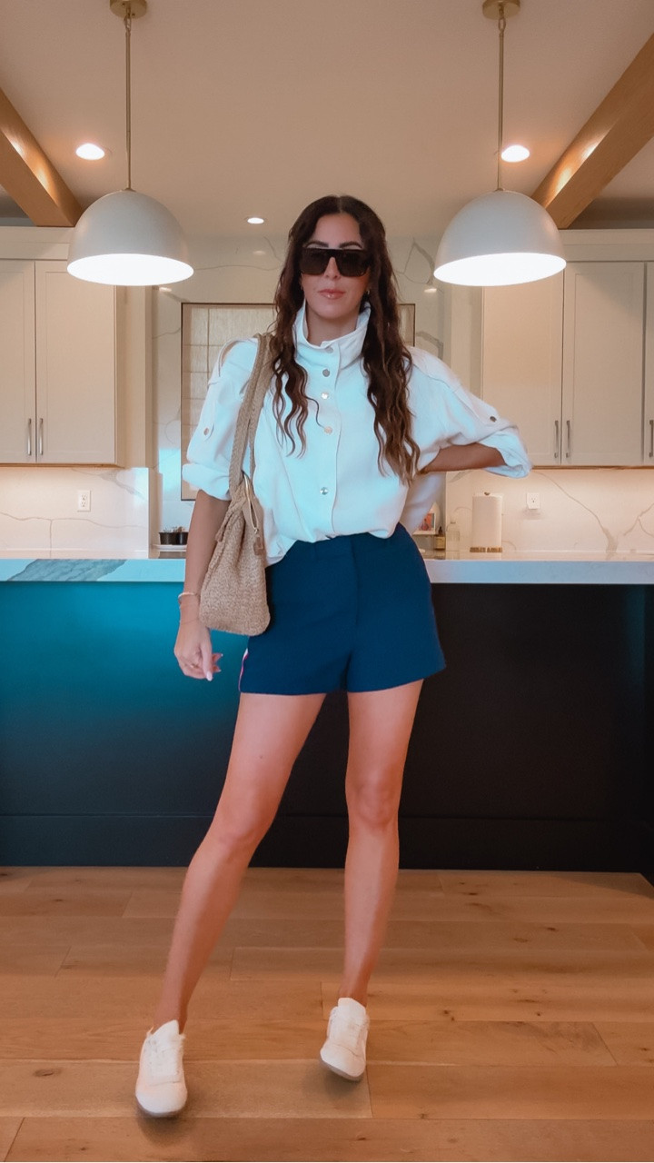 Obsessed with this jacket 🙌 Can be dressed up or down! 

Zara White bomber jacket: small
Aritzia track trouser shorts: 6 (size up)

@Zara  

Zara fashion, Zara finds

#LTKselfcare #LTKgrwm #LTKootd