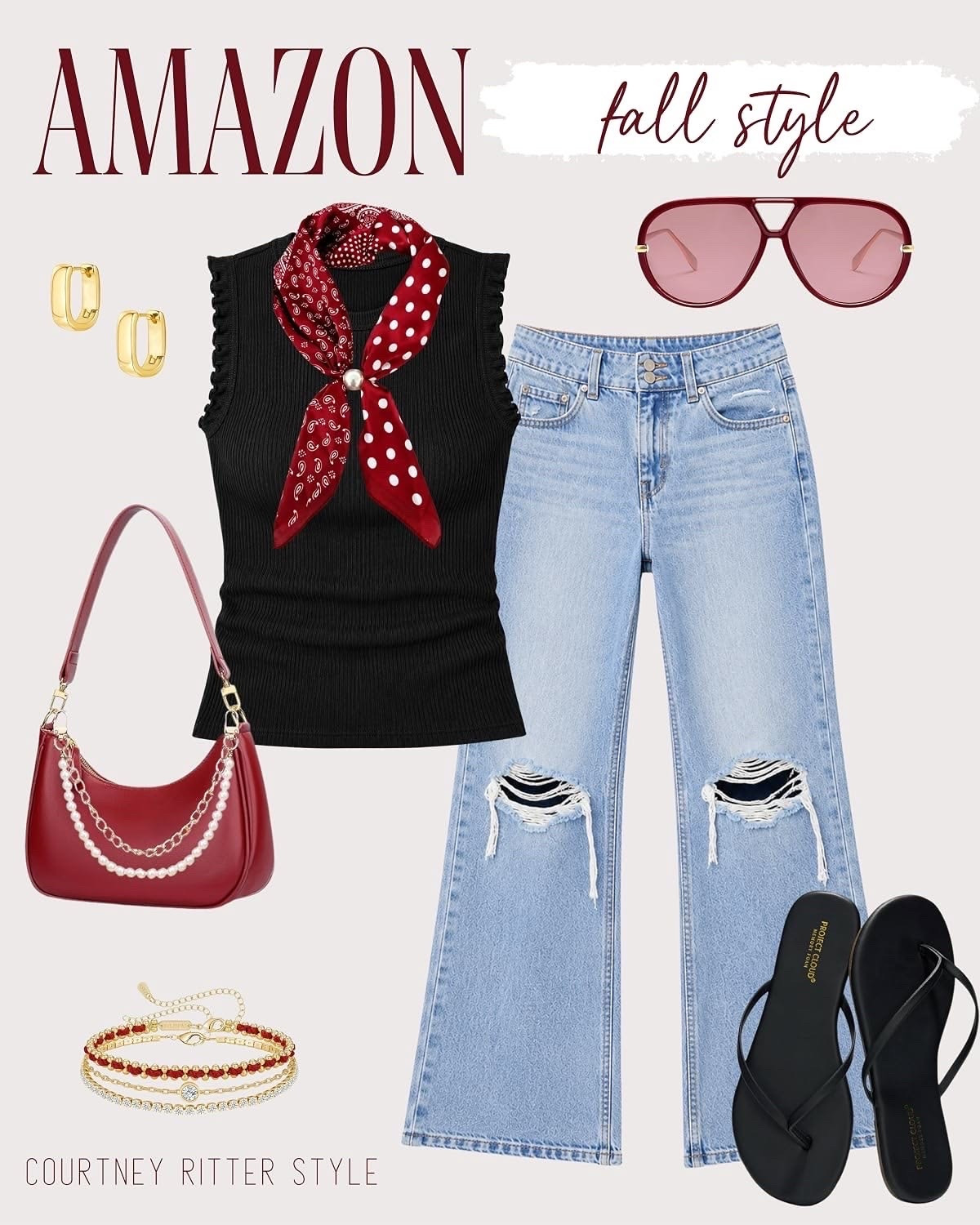 Simple but Chic fall outfit I’m loving! Nothing beats a good pair of jeans and tank and adding a cute neck bandana just brings a simple outfit to life! #fallfashion #fallstyle #amazonfashion #falloutfit #outfitinspo

#LTKgrwm #LTKootd #LTKSaleAlert