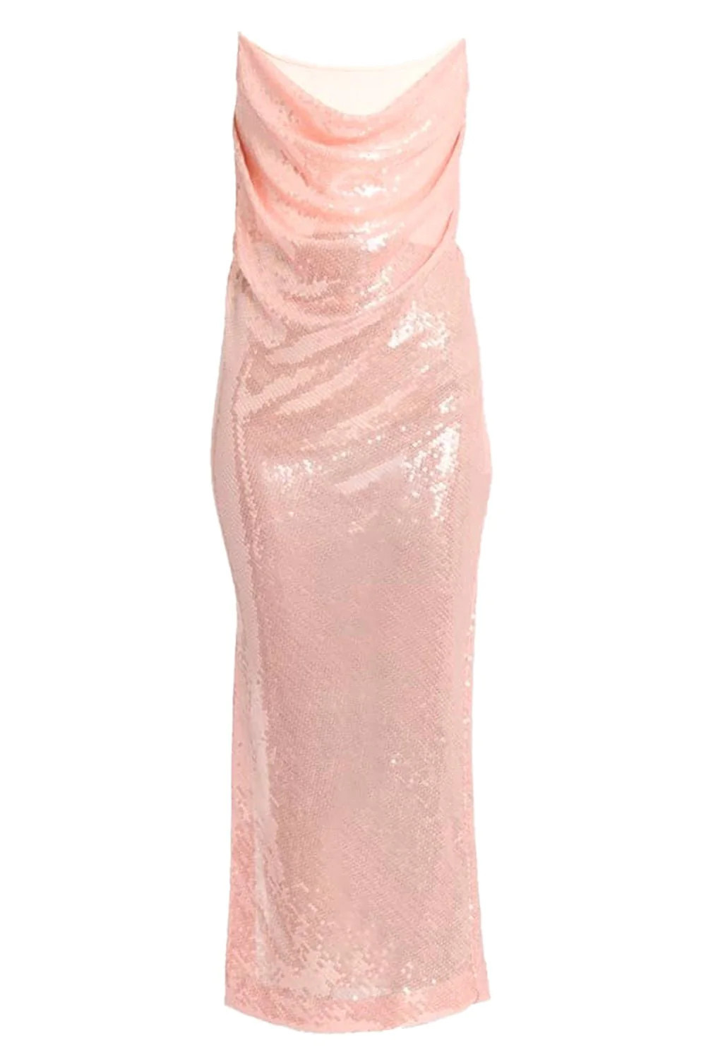 Strapless Drape Dress | Marissa Collections