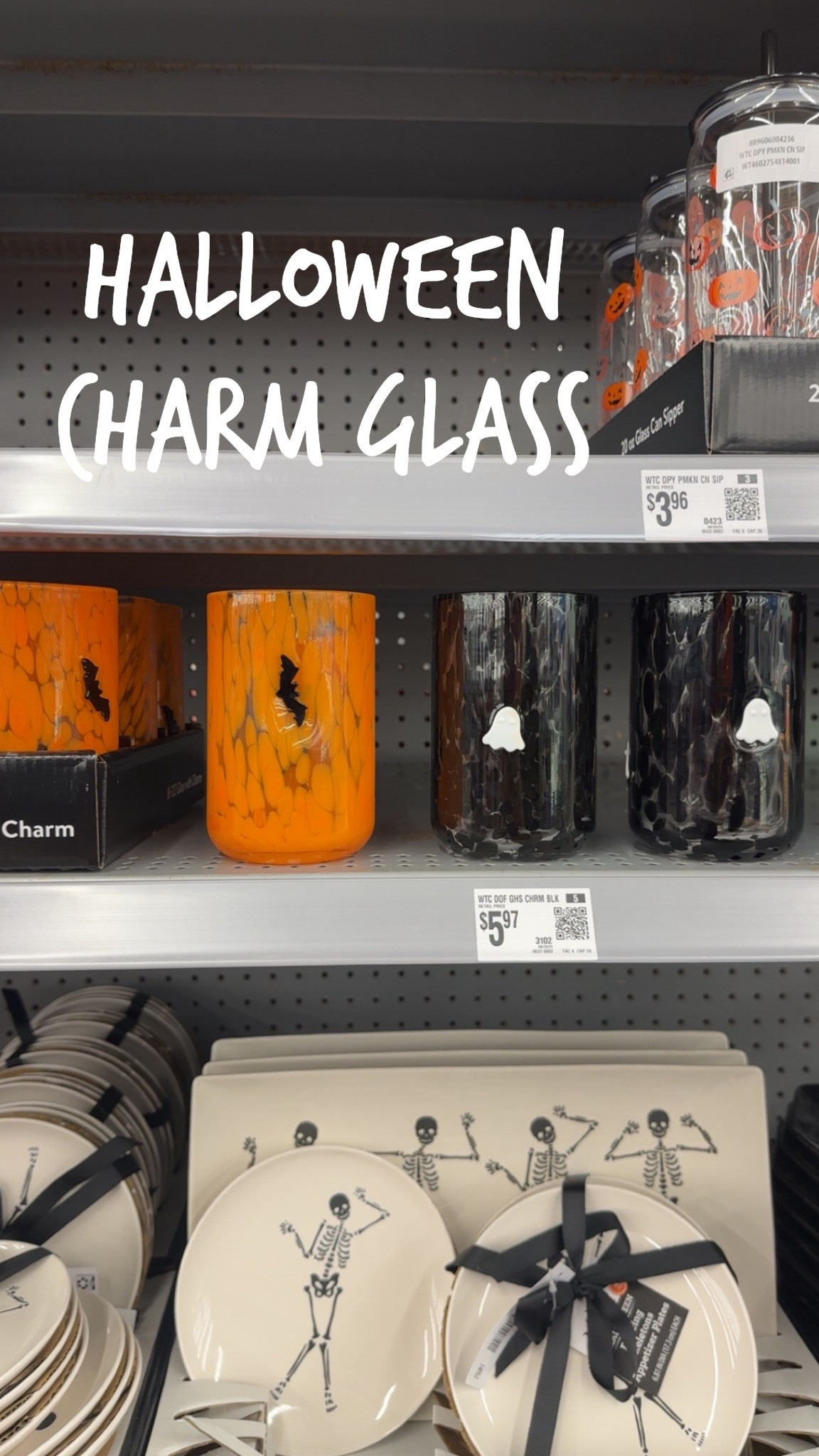Way to Celebrate 12 fl oz Halloween Ghosts and Bats Charm Drinking Glass

#LTKHome #LTKFallSale #LTKSeasonal