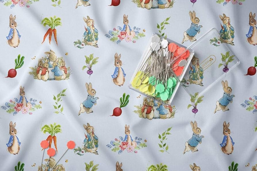 Peter Rabbit Fabric, Beatrix Potter Fabric, Fabric by The Yard Peter Rabbit, Face Mask Fabric, Fa... | Amazon (US)