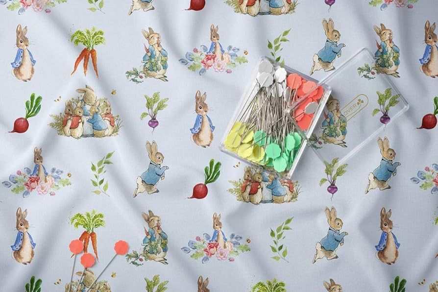 Peter Rabbit Fabric, Beatrix Potter Fabric, Fabric by The Yard Peter Rabbit, Face Mask Fabric, Fa... | Amazon (US)