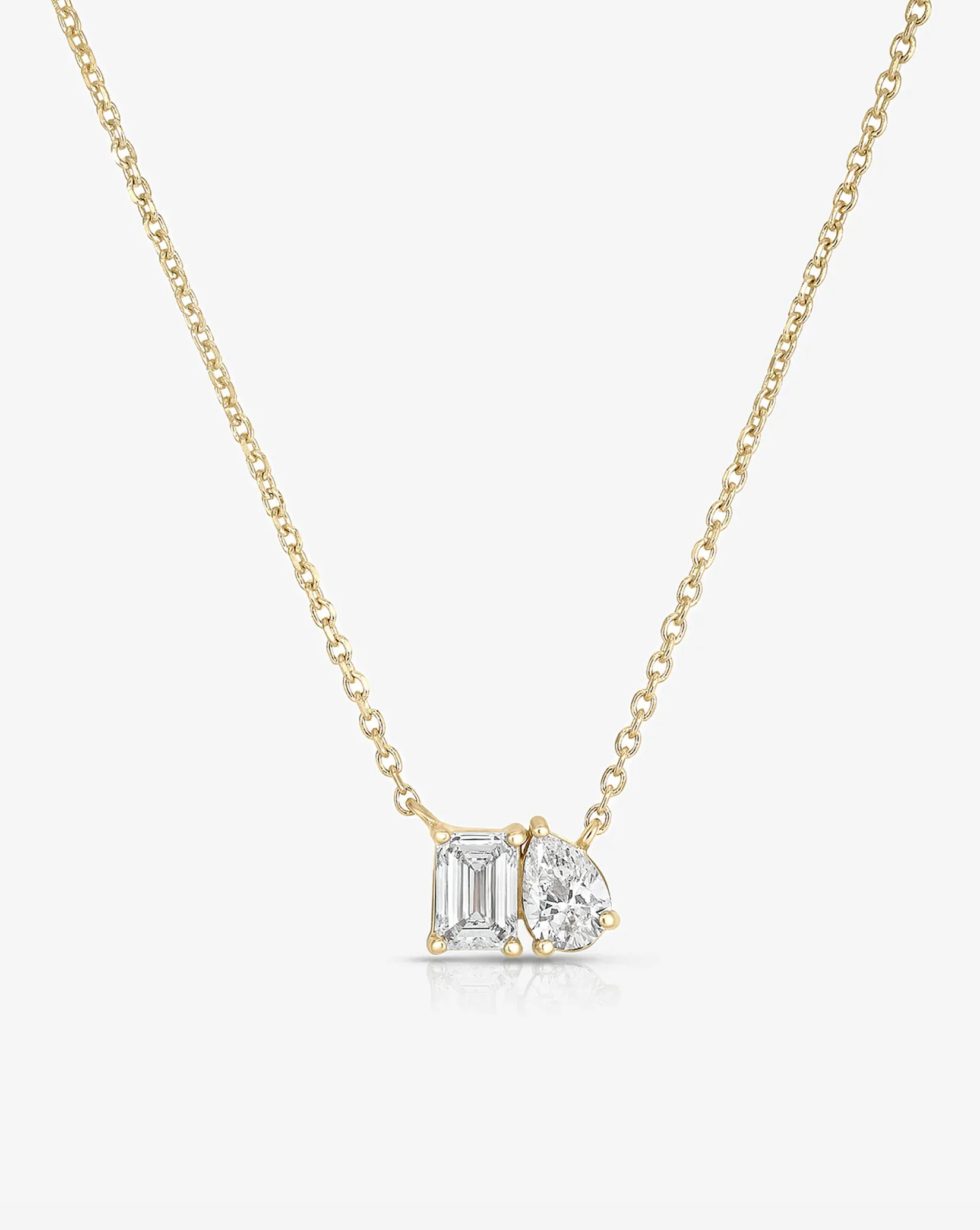 Toi et Moi Diamond Pendant Necklace | Ring Concierge