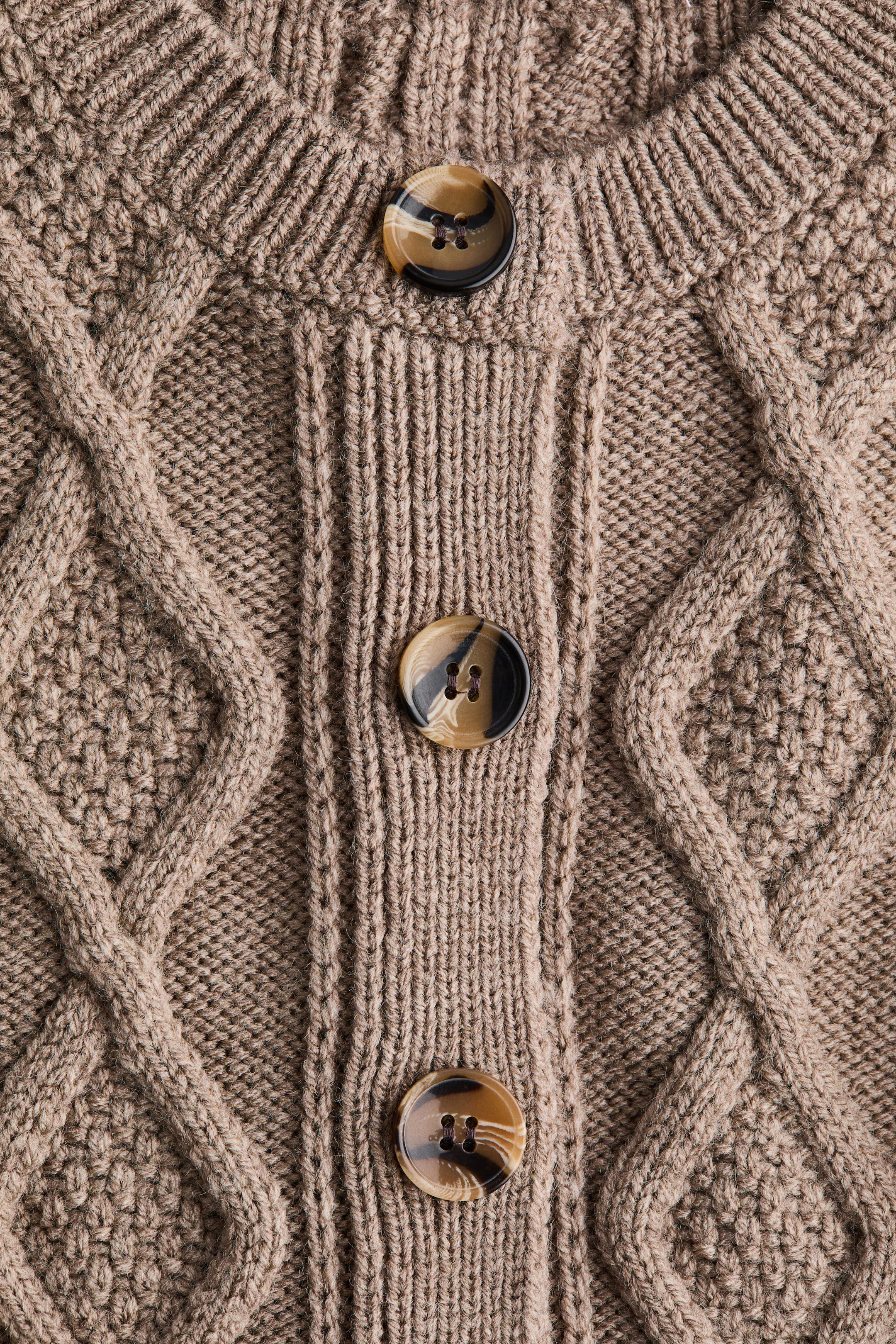 Cable-knit cardigan | H&M (UK, MY, IN, SG, PH, TW, HK)
