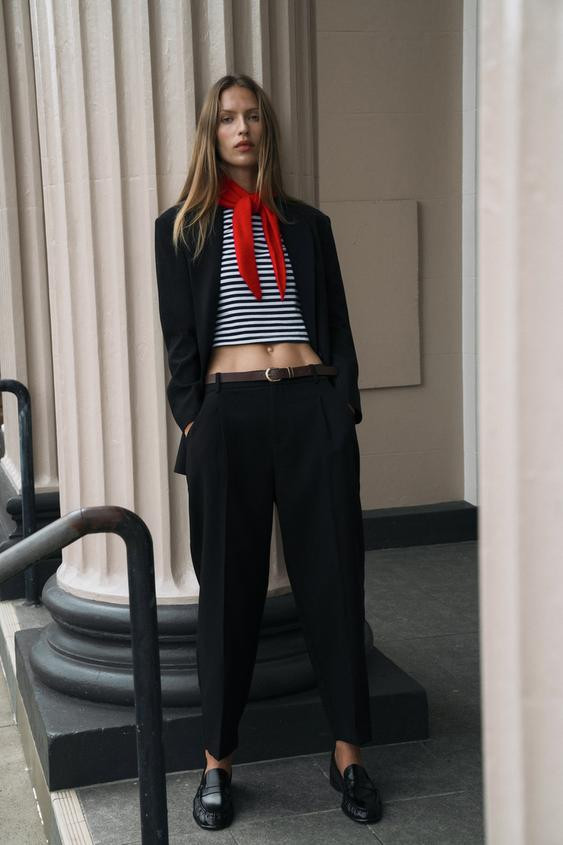 DOUBLE-BREASTED OVERSIZE BLAZER | Zara UK