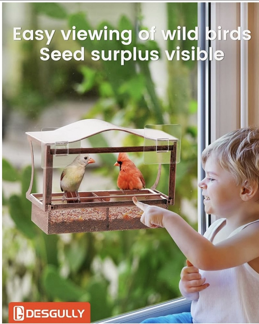 Window bird feeder 

#LTKGiftGuide #LTKHome #LTKSeasonal