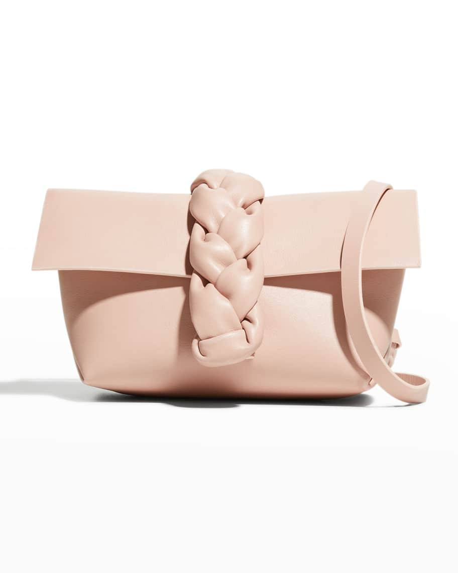DeMellier Verona Mini Braided Leather Crossbody Bag | Neiman Marcus