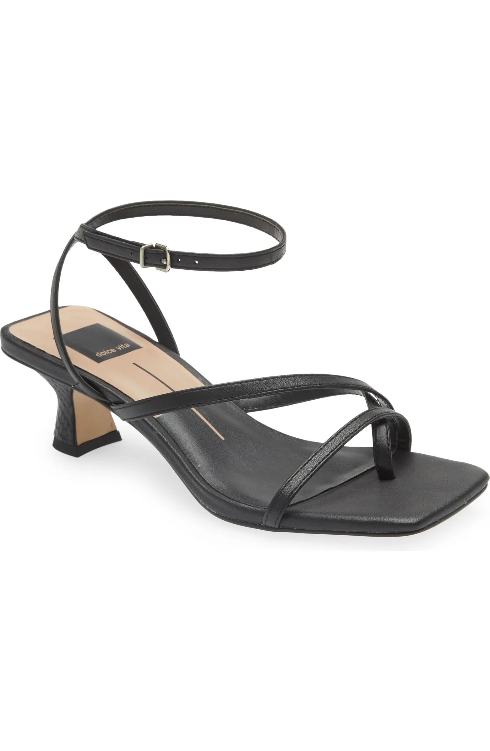 Baylor Kitten Heel Ankle Strap Sandal (Women) | Nordstrom