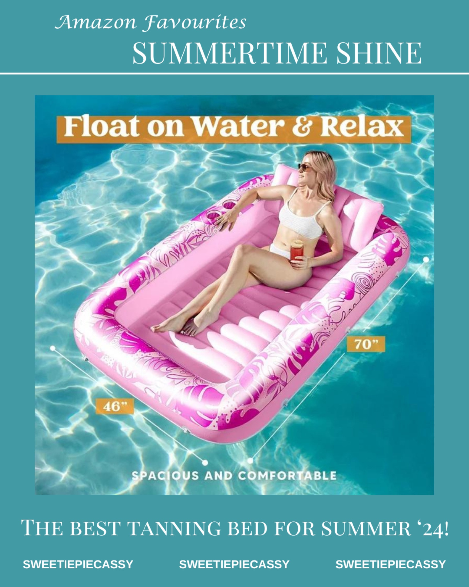 Amazon Favourites: Summer Days 💦 

Shop below for the floatie that works best for you & your perfect tan awaits! I’ve also included some of my favourite swimsuits, outdoor decor & more- all super affordable as well! Make sure to check out my ‘Amazon’ product collection for more of my seasonal favourites!💫

#LTKhome #LTKsummer #LTKcanada