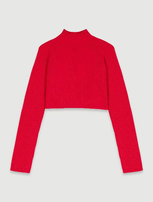 Knit 2-in-1 short dress | Maje US | Maje US