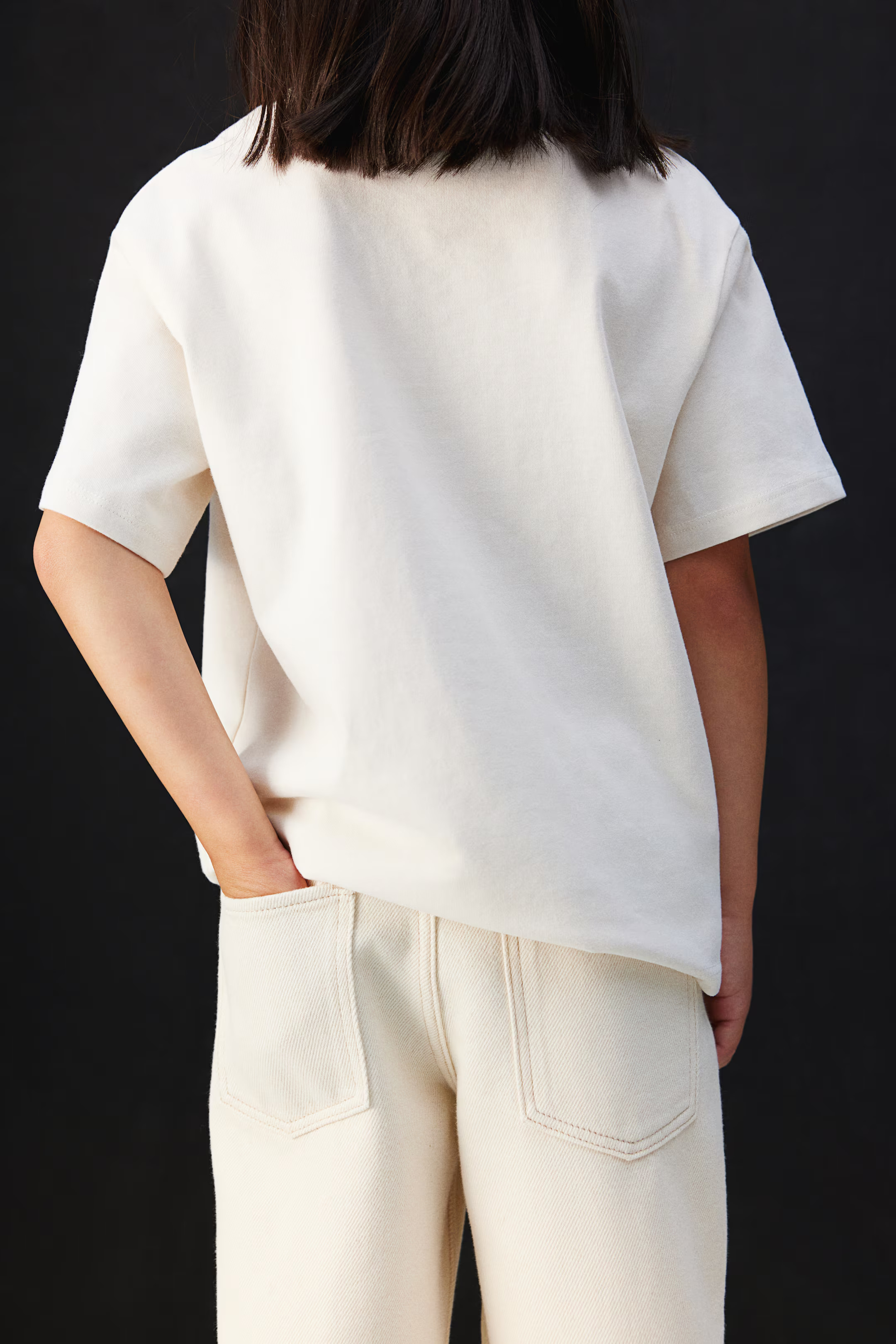 Tapered Cotton-blend Jeans | H&M (US + CA)