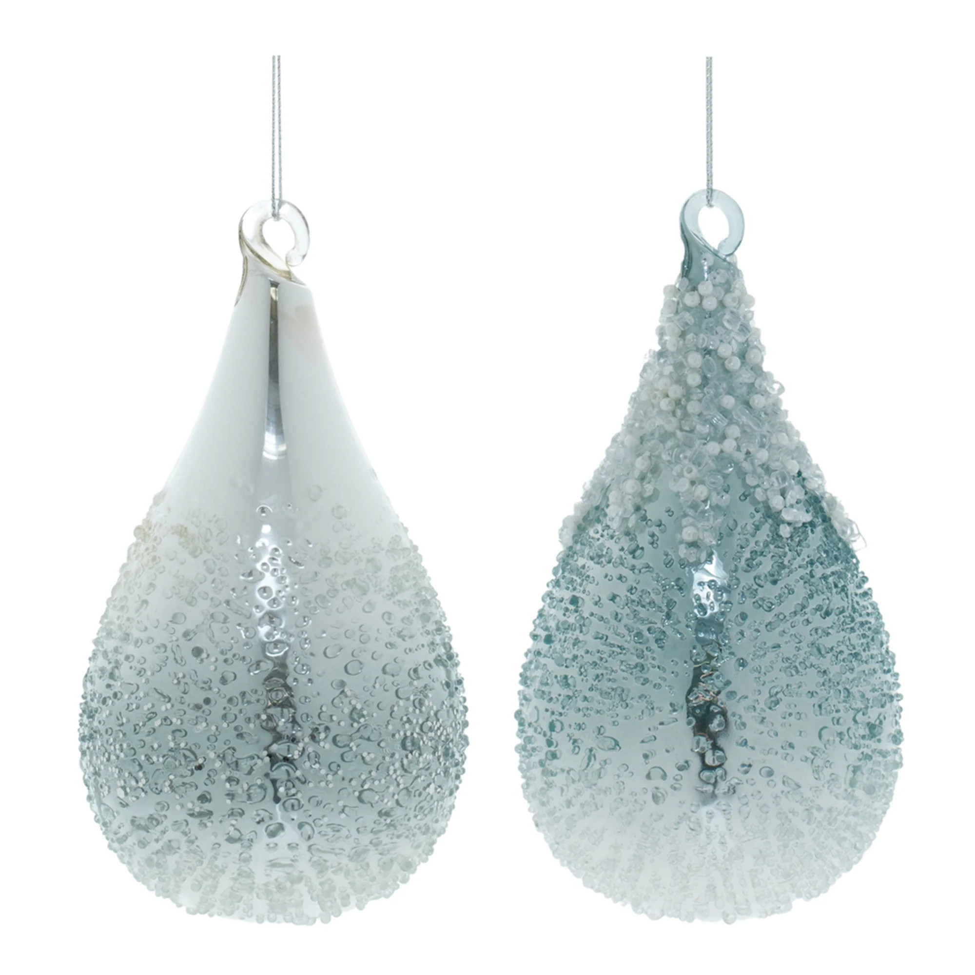 Drop Ornament (Set of 6) 6"H Glass | Shop Simon
