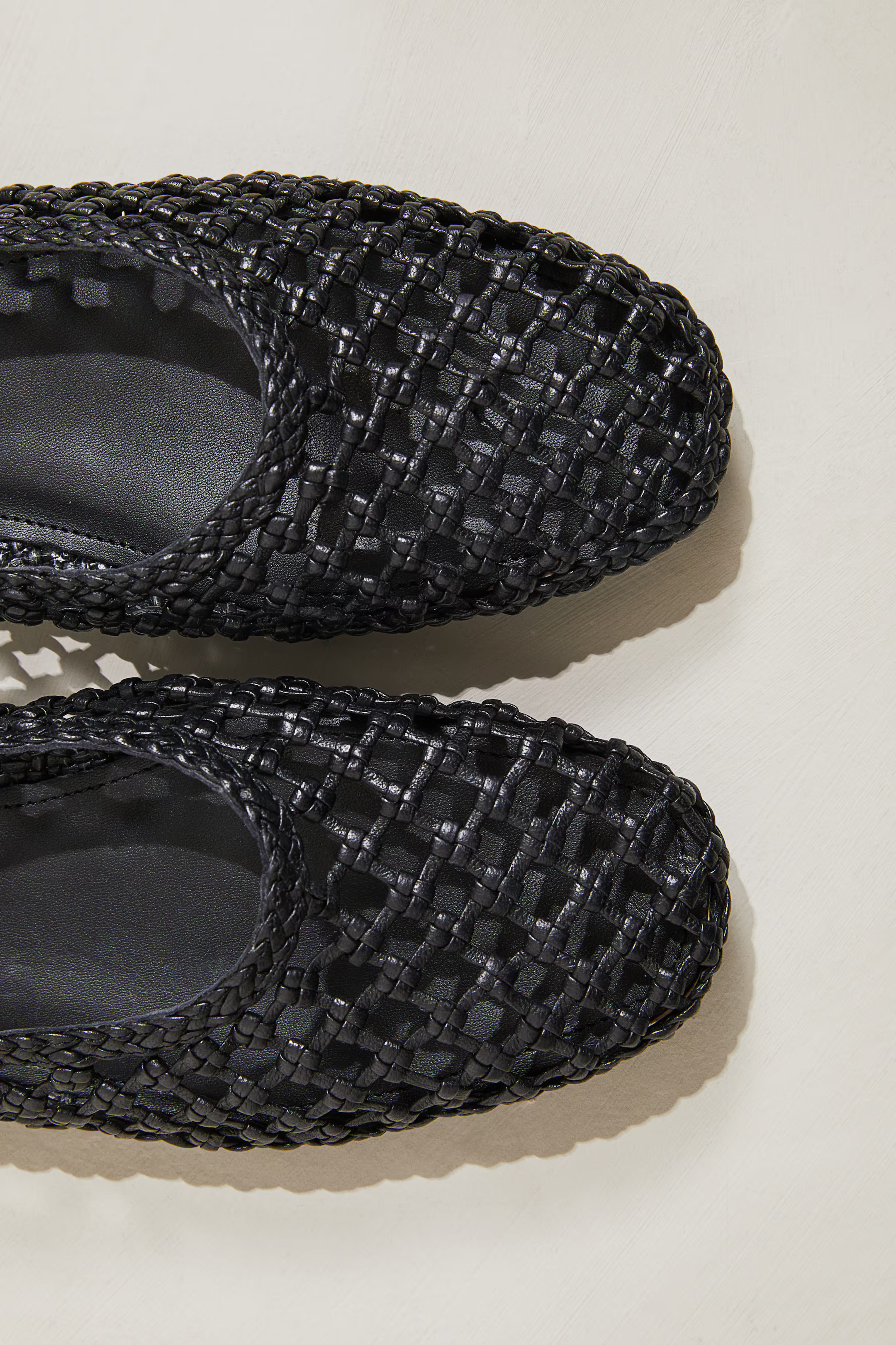 Bailarinas de piel trenzada | H&M (FR, IT, ES, PT, BE)