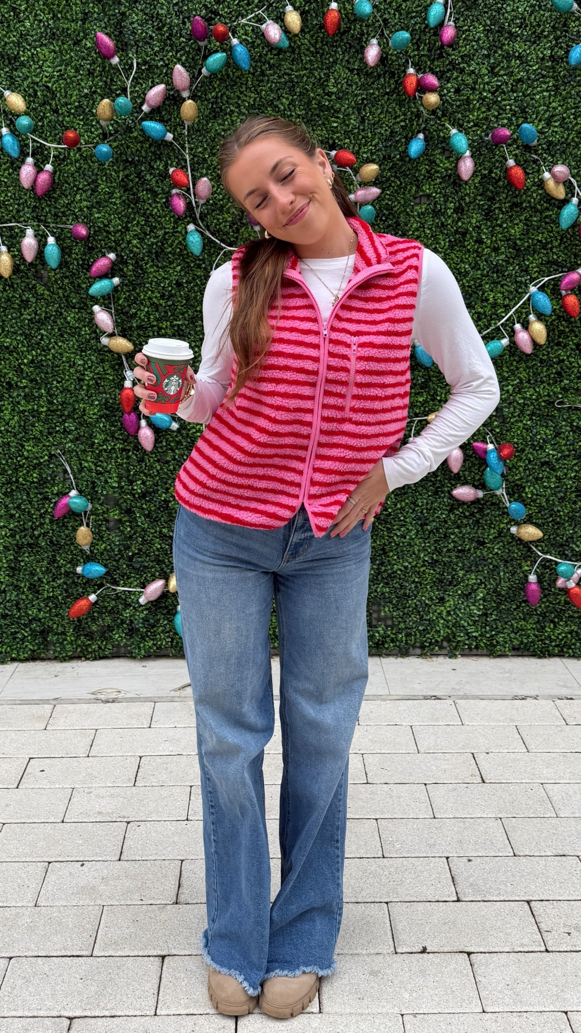 I love a good pop of color and this vest is the perfect touch to a fall/winter outfit! #winteroutfit 

#LTKHoliday #LTKootd #LTKGiftGuide