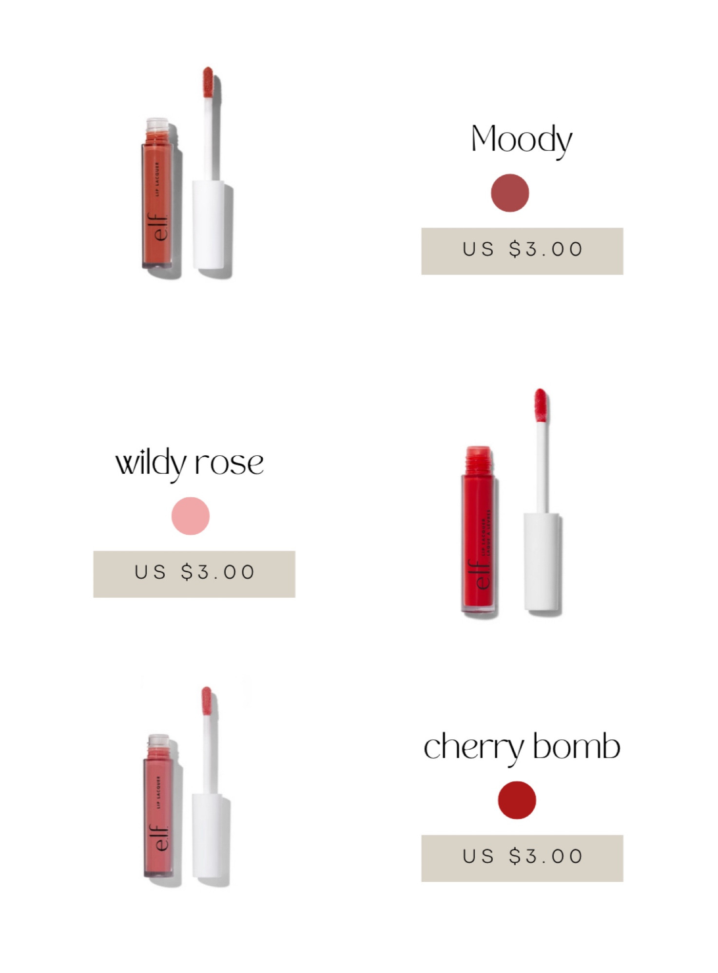 Lip e.l.f cosmetic 

#LTKStyleTip #LTKBeauty