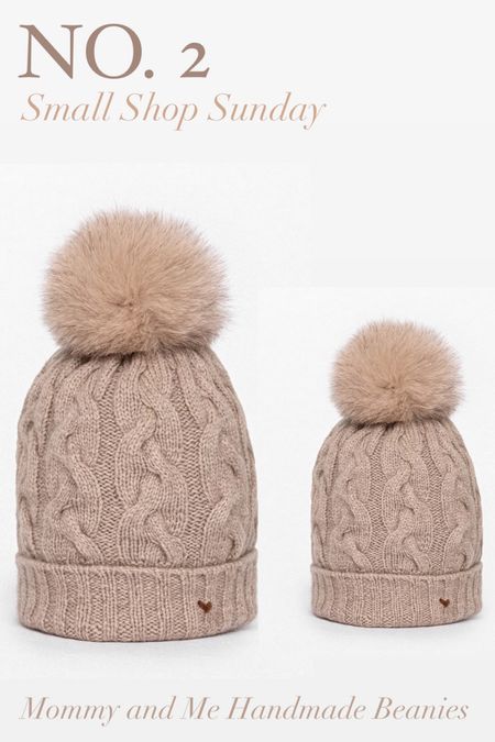 How beautiful are these mommy and me hand knit beanies. I love the embroidered heart detail.  

#MommyAndMe #Handmade #Beanie #WinterAccessories #PompomHat #MatchingBeanies

#LTKfamily #LTKstyletip #LTKSeasonal