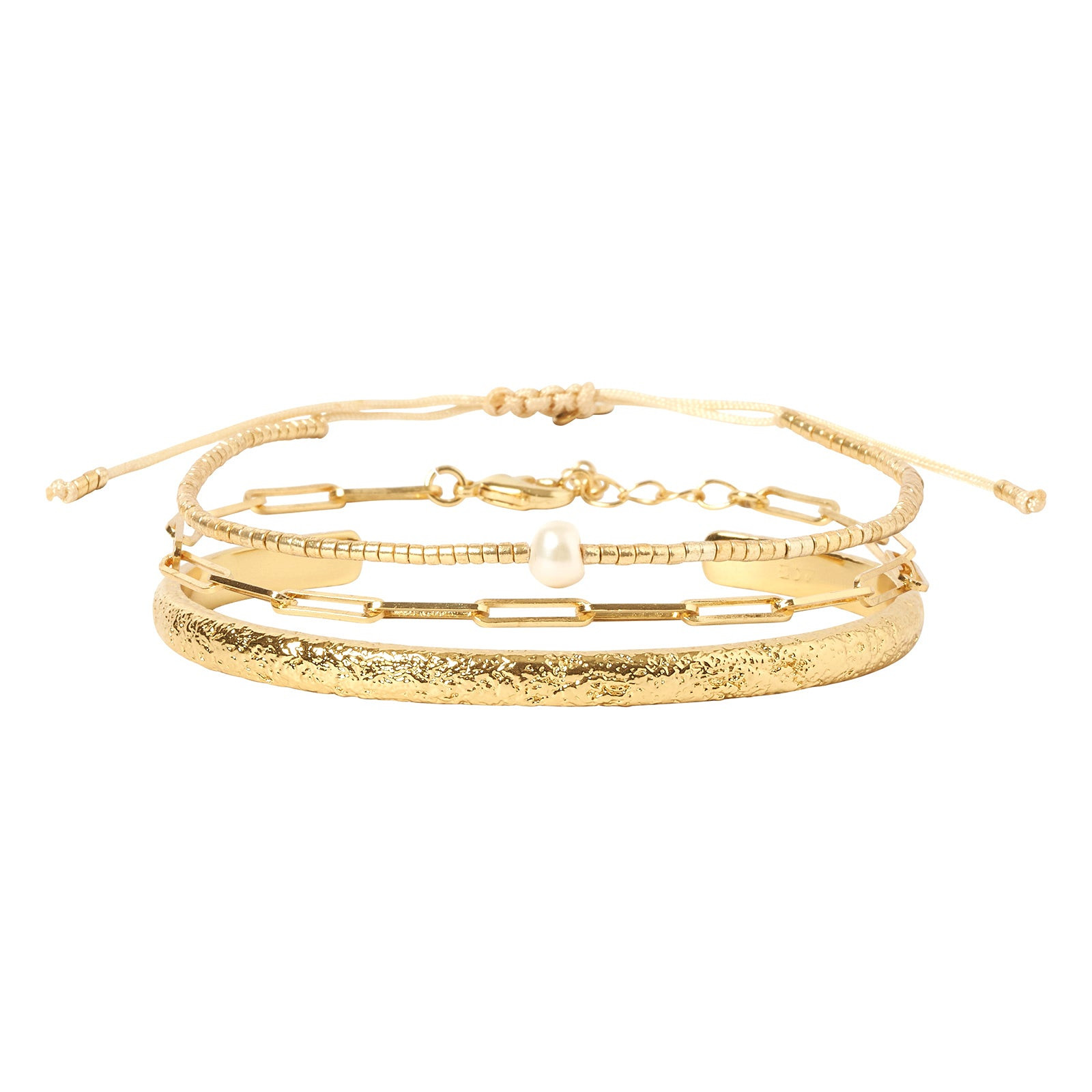 Goldilocks Bracelet Stack | Wolf & Badger (US)