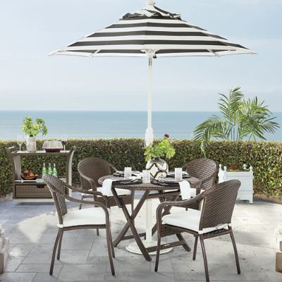 Cafe 5-pc. Curved Back Chairs and Table Set | Frontgate