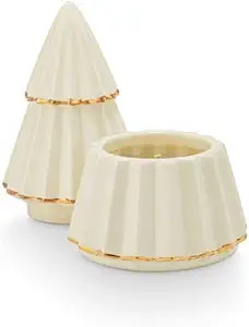 Tried & True Tried and True Cozy Cashmere Gilded Tree, 3.7 oz. Candle, Grey | Amazon (US)