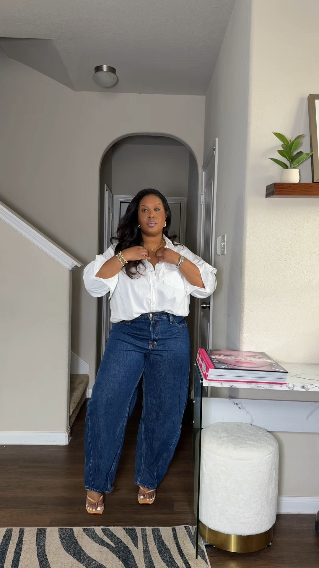 Easy Spring Outfit Formula 

#LTKMidsize #LTKootd #LTKgrwm