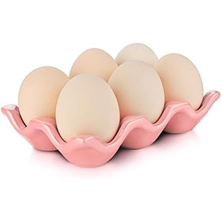 Airmoon 6 Cups Egg Tray Serveware, Eggs Dispenser, Egg Holder Set Kitchen Restaurant Fridge Storage  | Amazon (US)