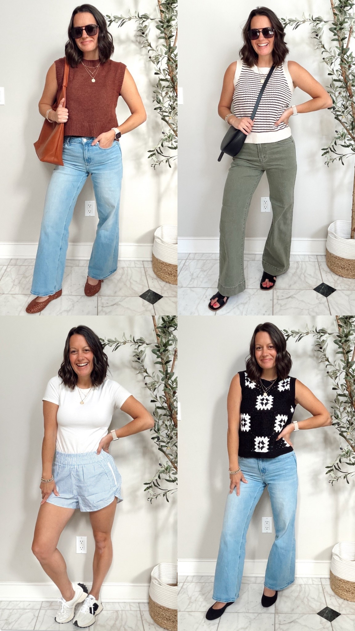 Spring outfit ideas! 

Wearing a small/2/26 in everything!



#LTKootd #LTKmomlife #LTKOver40