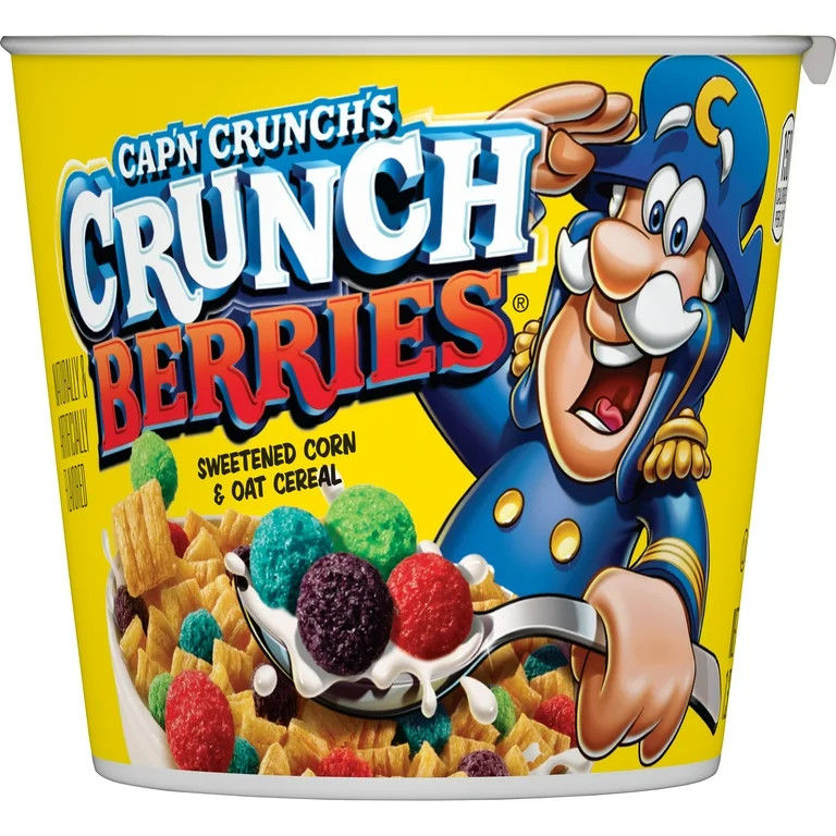 Cap'n Crunch Crunch Berries, 1.30 oz Cup | Walmart (US)
