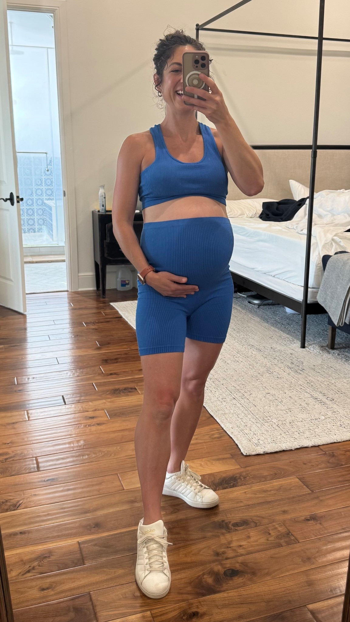 37 weeks pregnant and living in this matching workout set from Amazon! I have it in multiple colors because it’s so comfy. #pregnancyoutfit #amazonfashion

#LTKStyleTip #LTKFindsUnder50 #LTKBump