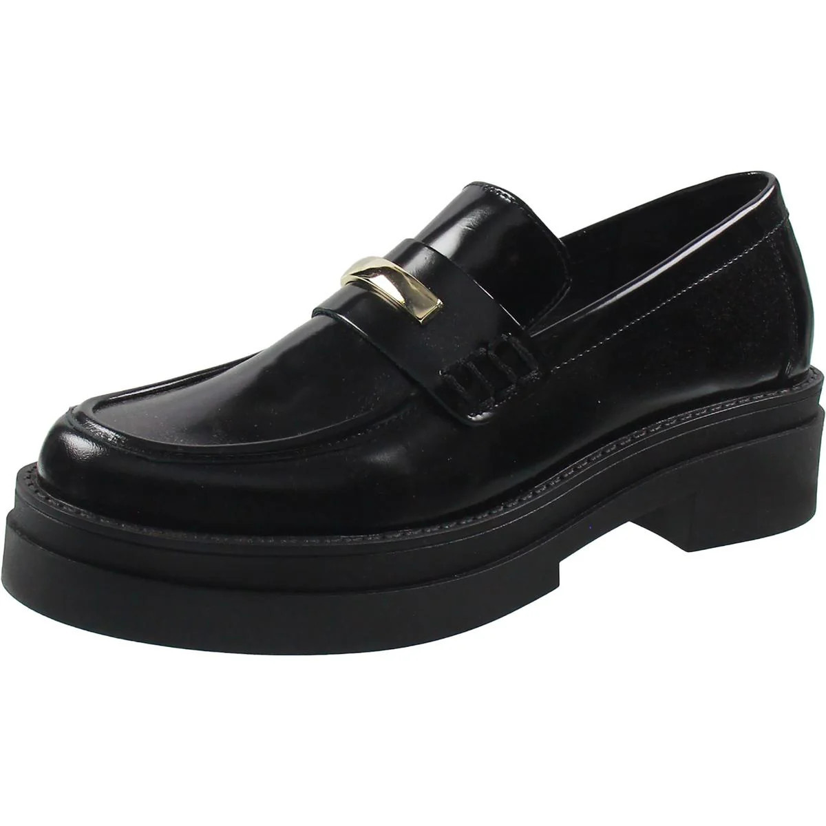 Rodrigo Womens Leather Metallic Loafers | Shop Simon