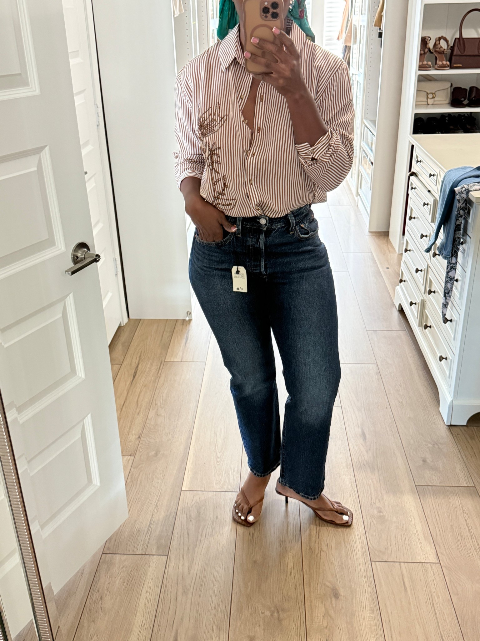 Shop my new in Levi’s 501 curve jeans currently on sale 30% off 💕🫶🏾 I’m wearing size 30x30 in this photo. 

#LTKU #LTKMidsize