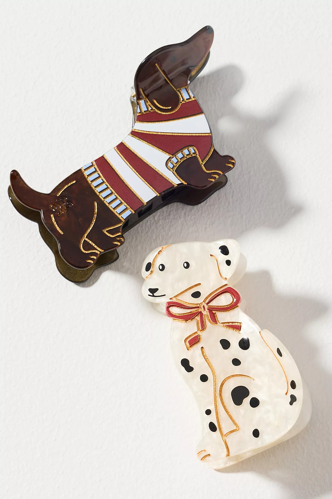 Frasier Sterling Dog Hair Claws, Set of 2 | Anthropologie (US)