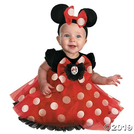 Baby Girl's Red Minnie Mouseâ?¢ Costume - 6-12 Months | Walmart (US)