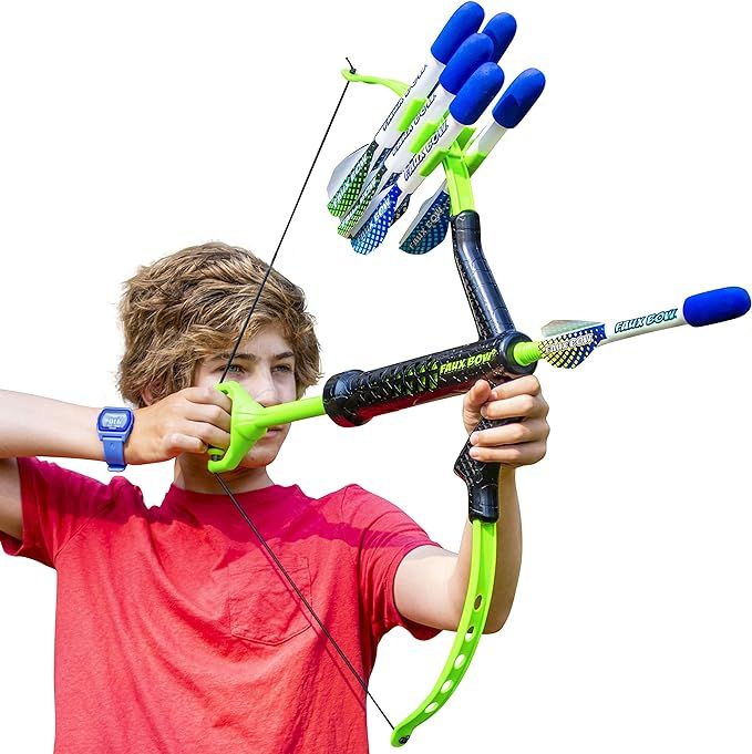 Original and Superior FAUX BOW 4.0 Lizardite - Kids Bow and Arrow Set - Durable Impact Foam Tip A... | Amazon (US)