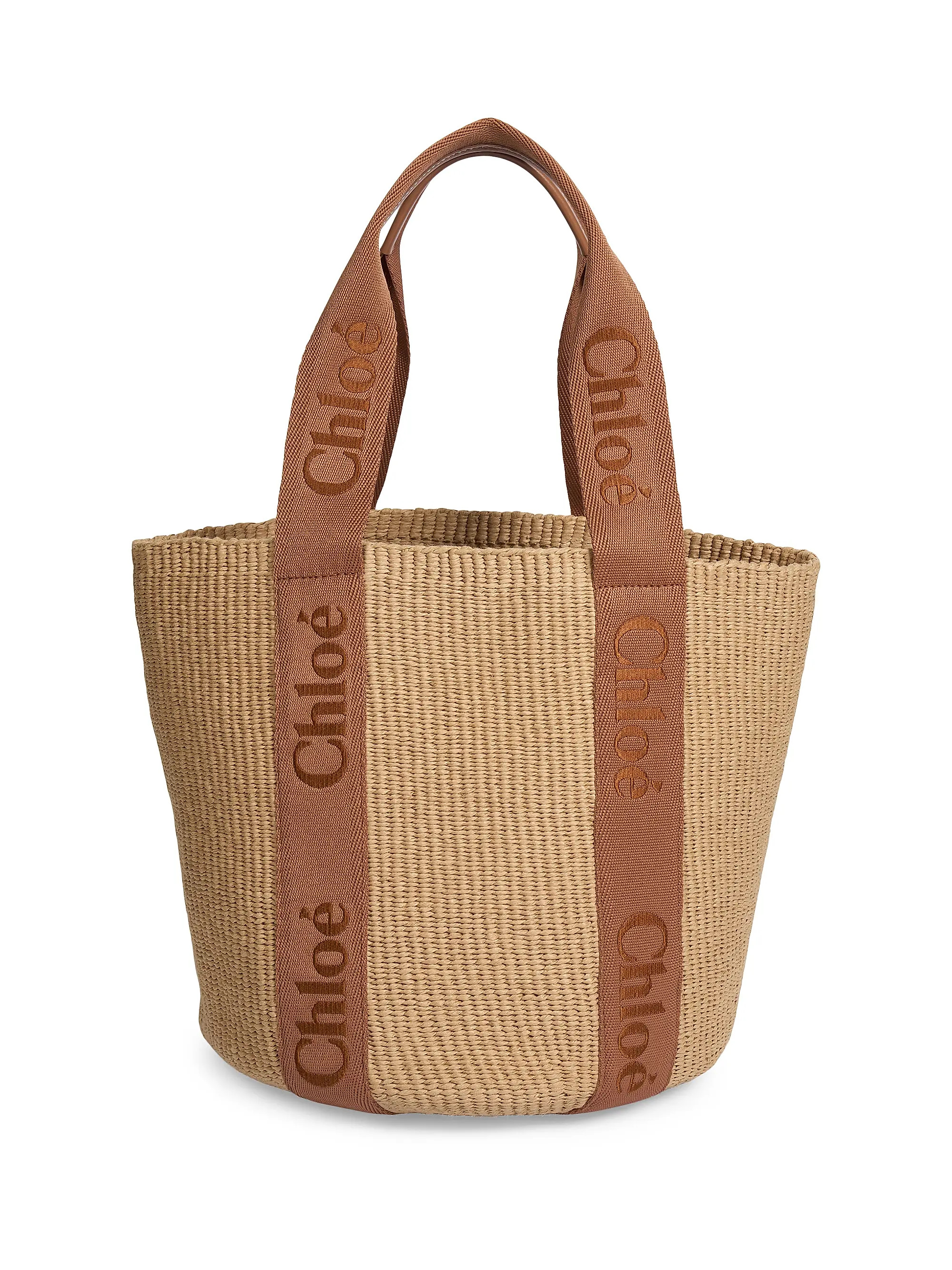 Chloé Woody Large Basket Tote Bag | Saks Fifth Avenue | Saks Fifth Avenue